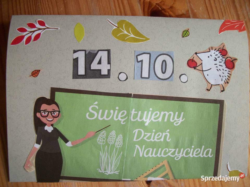 KARTKA NA DZIEŃ NAUCZYCIELA KOPERTA