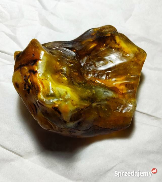 Bryłka bursztynu ok66 gram Lublin