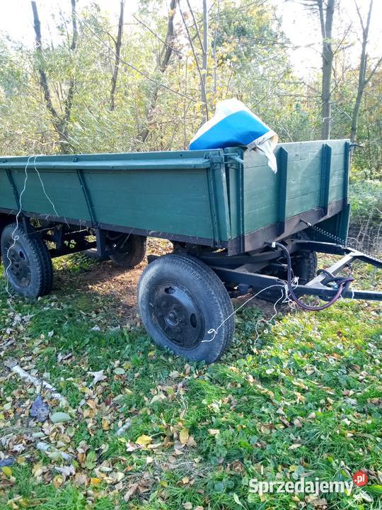 Przyczepa rolnicza sprzedam zamienię Przyczepy rolnicze Nowy Żmigród