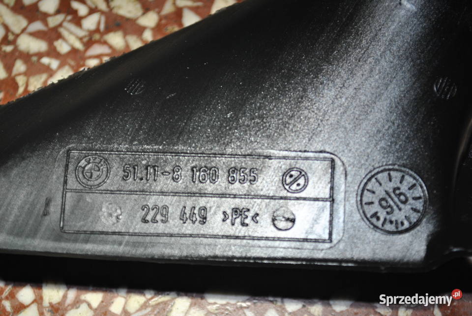 Kanał powietrza alternatora wlot BMW E39 śląskie Poręba