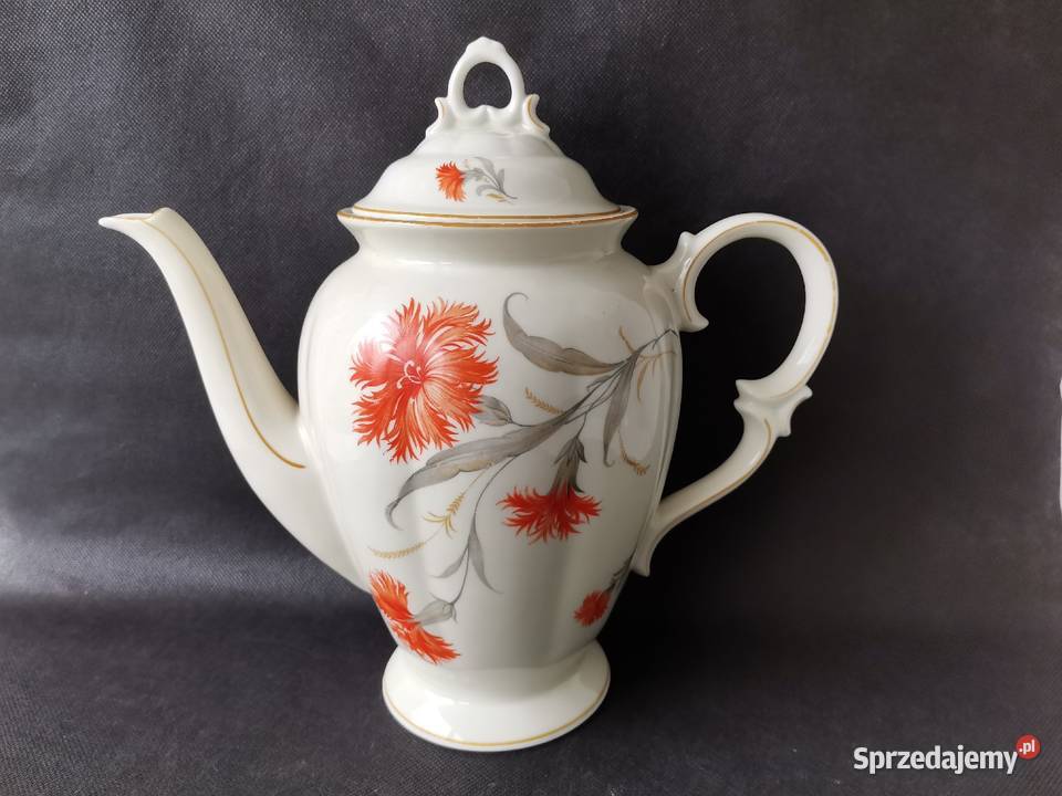 Stary przedwojenny dzbanek porcelana Giesche Art Katowice