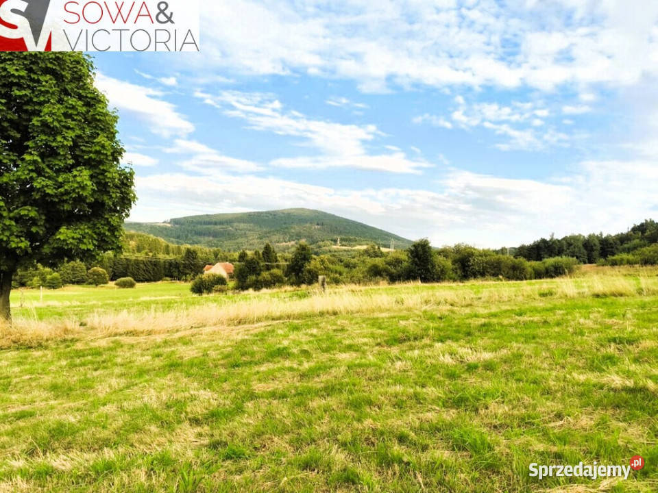 Widokowa działka na dom rekreacji indywidualnej Walim
