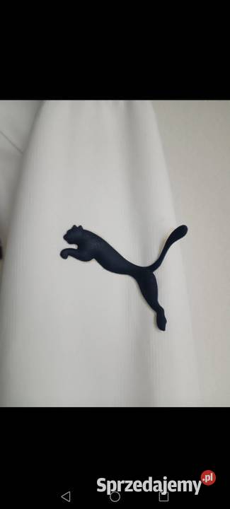 Kurtka Puma wiatrówka biała zasuwana na zamek Krosno