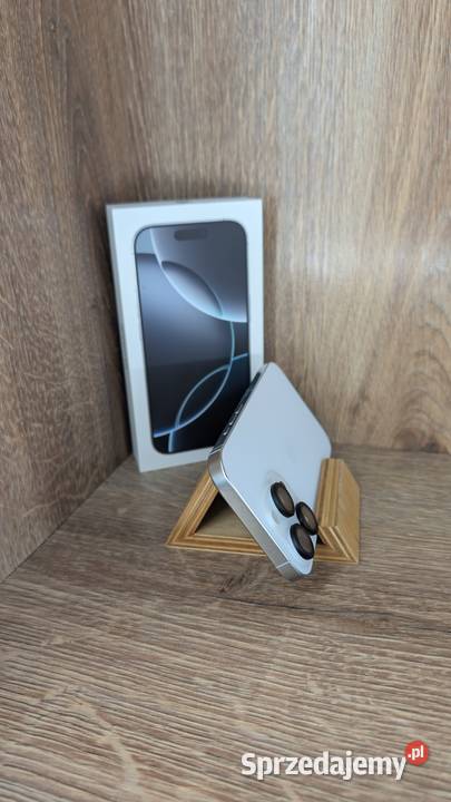 Apple iPhone 16 Pro 128GB White Titanium Model śląskie Ruda Śląska