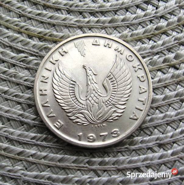 Grecja 20 Drahma 1973r Junta Kalisz