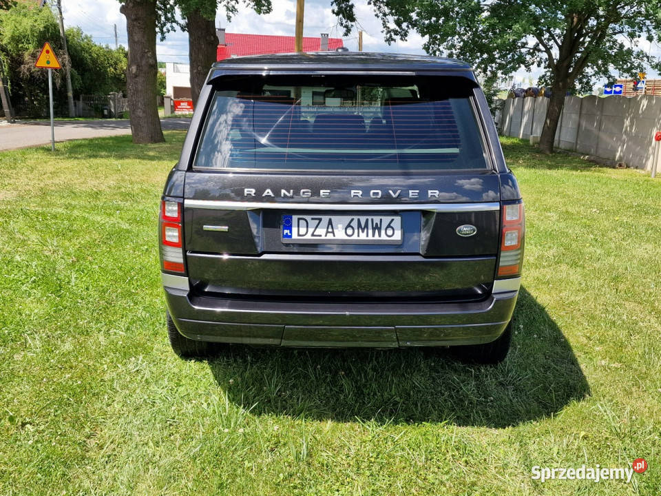 Land Rover Range Rover 44d V8 Autobiography Full elektrycznie ustawiane fotele Strobice