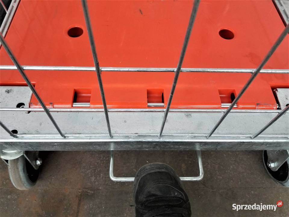 Wózek Magazynowy Kurierski Transportowy z Dzierżoniów