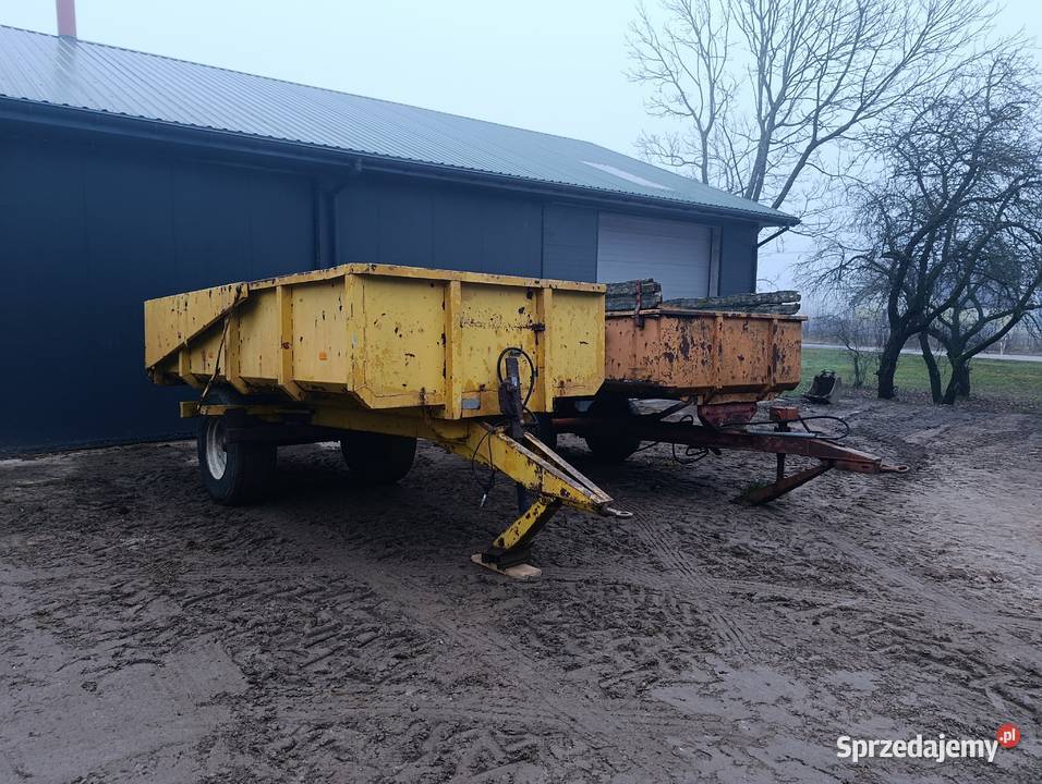Przyczepa wywrotka kiper dokumenty podlaskie Suwałki