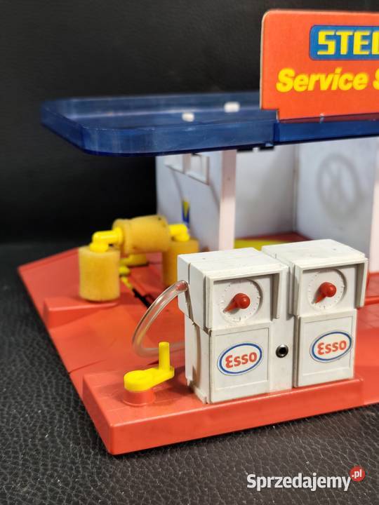 Vintage Stacja Benzynowa STELCO Esso Service Poddębice