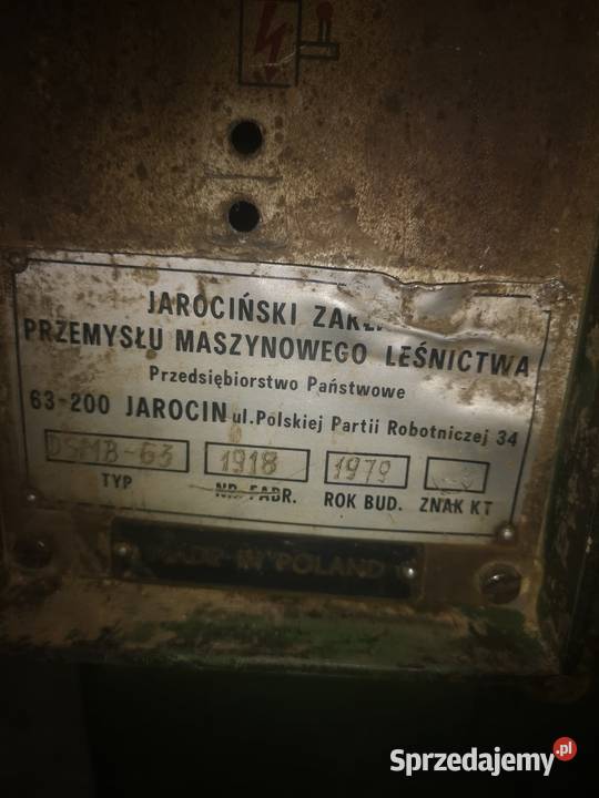 Grubościówka jaroma 63 falownik 2kpl noży Wyszków