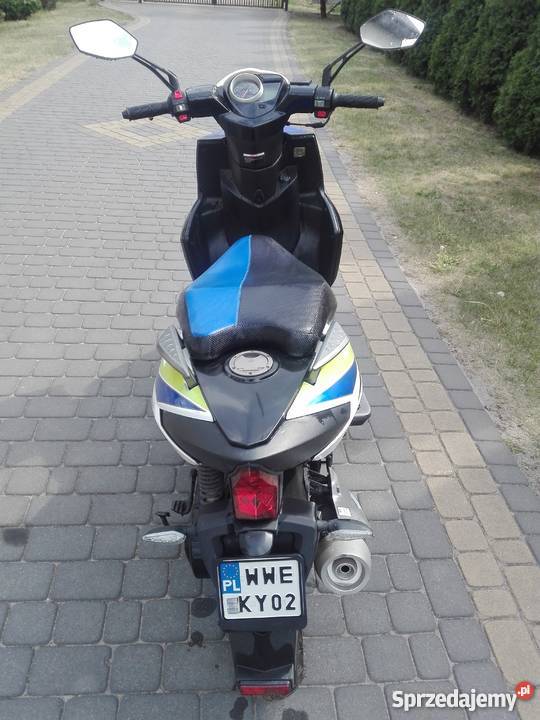 Skuter Junak 804 nowy z małym przebiegiem Łochów