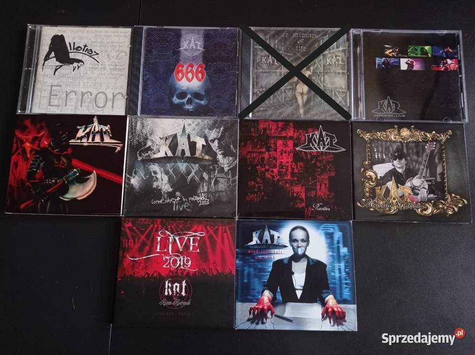 Płyty CD KAT Roman Kostrzewski Alkatraz CD Wałbrzych sprzedam