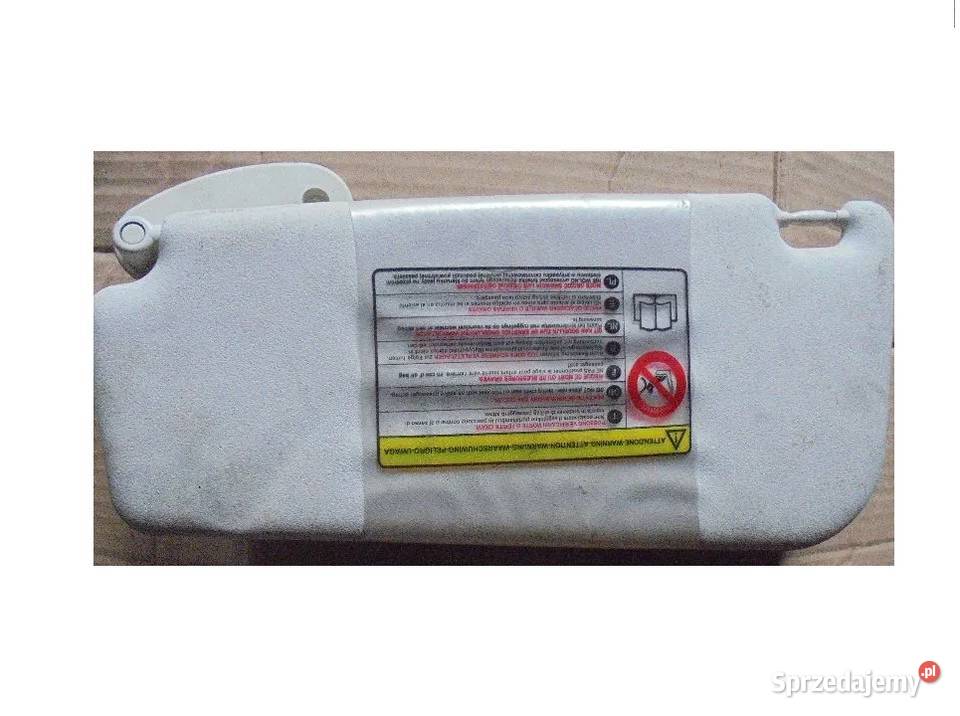 Fiat Grande Punto prawy daszek przeciwsłoneczny Łódź