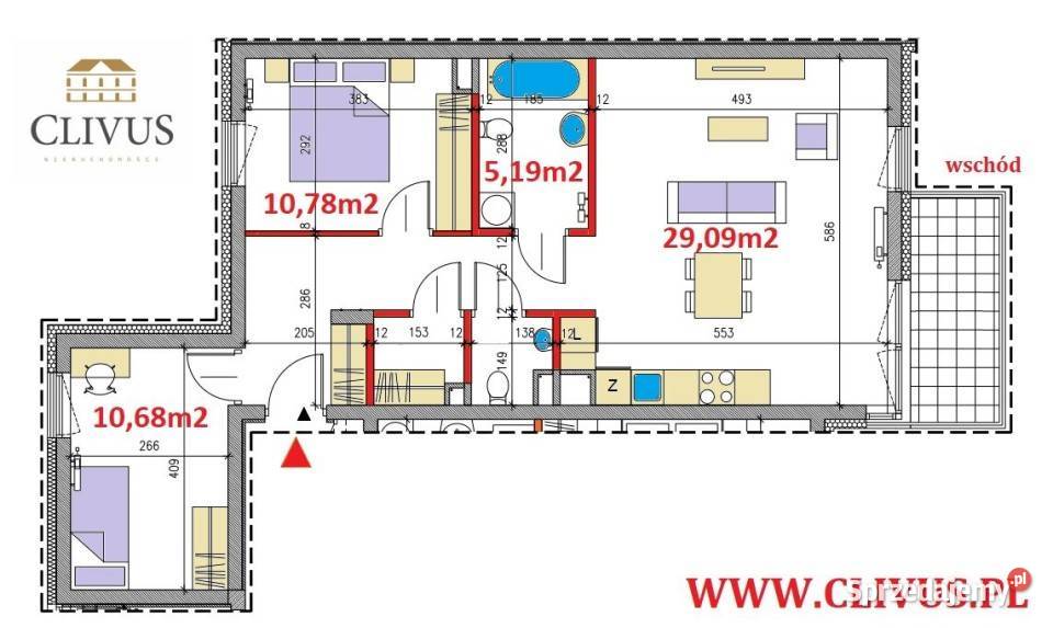 sprzedaży mieszkania Lublin 6985m2 3 pokojowe własność