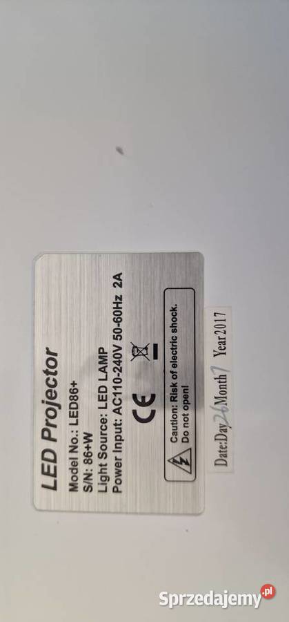 Projektor rzutnik Titanium LED86 Gdańsk