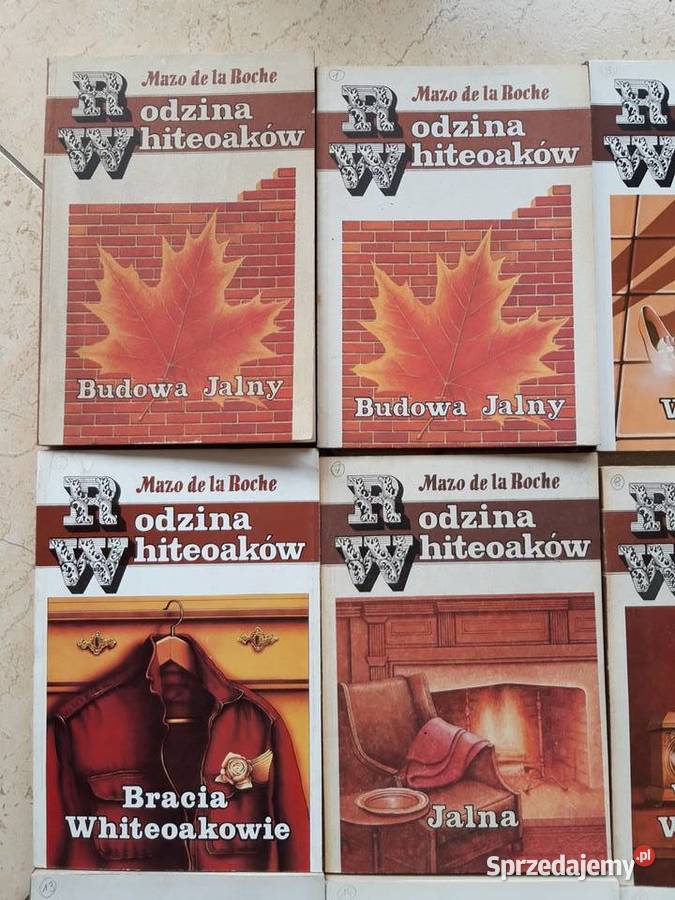 Rodzina Whiteoaków 14 tomów 1989 śląskie Bielsko-Biała
