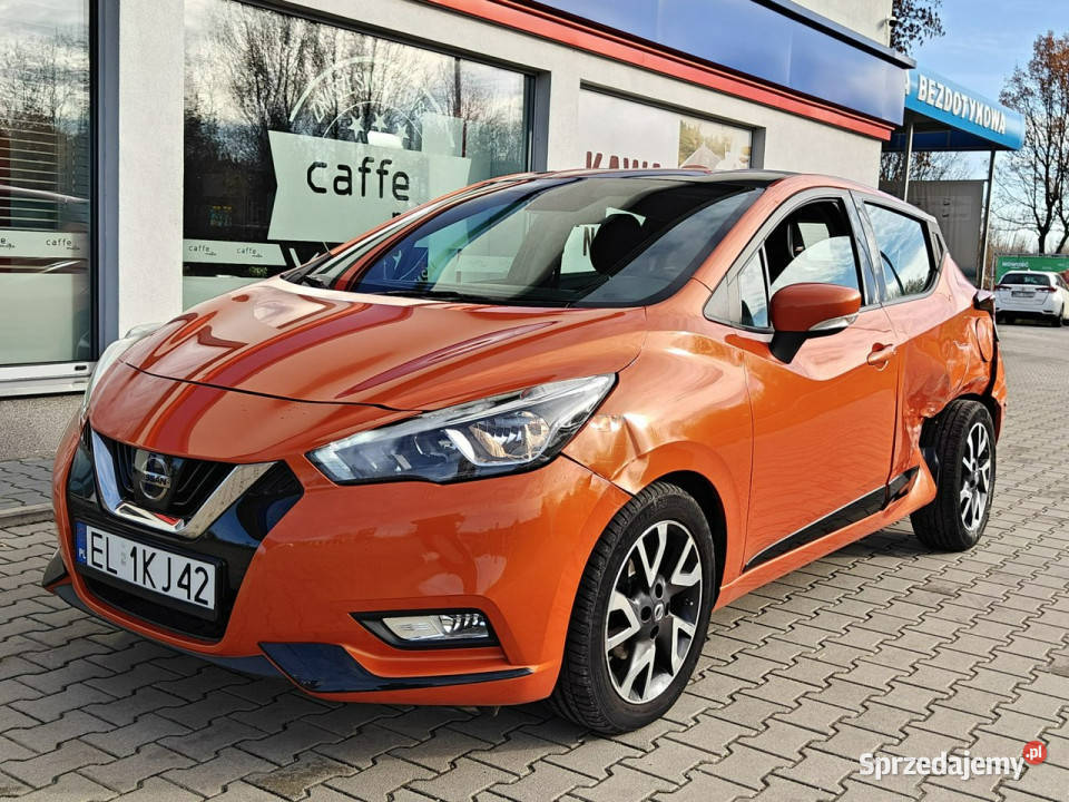 Nissan Micra K14 2017 elektryczne lusterka