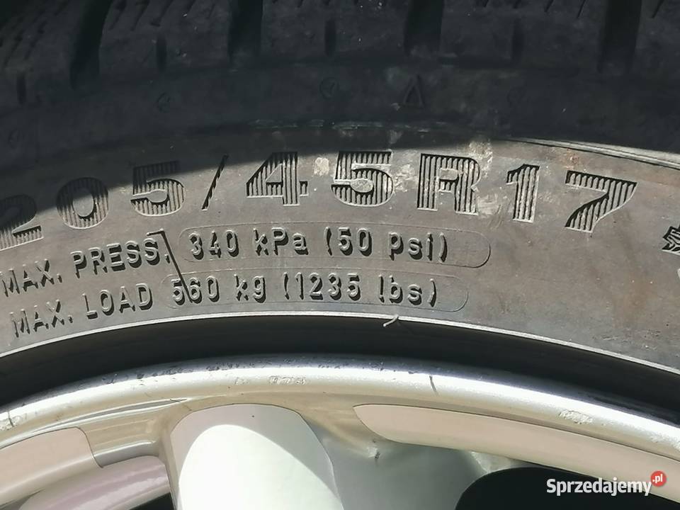 5x108 Felgi Enzo 17 Volvo peny profil 205 45 17 sprzedam