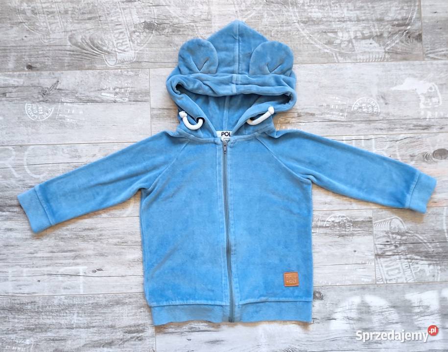 Bluza welurowa Teddy Poli Oli Uniseks 104110 Rozmiar 104 Katowice sprzedam