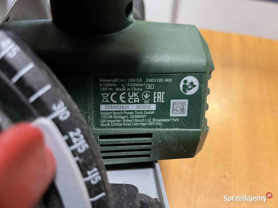 Bosch UniversalCirc 18V53 Akumulatorowa pilarka sprzedam