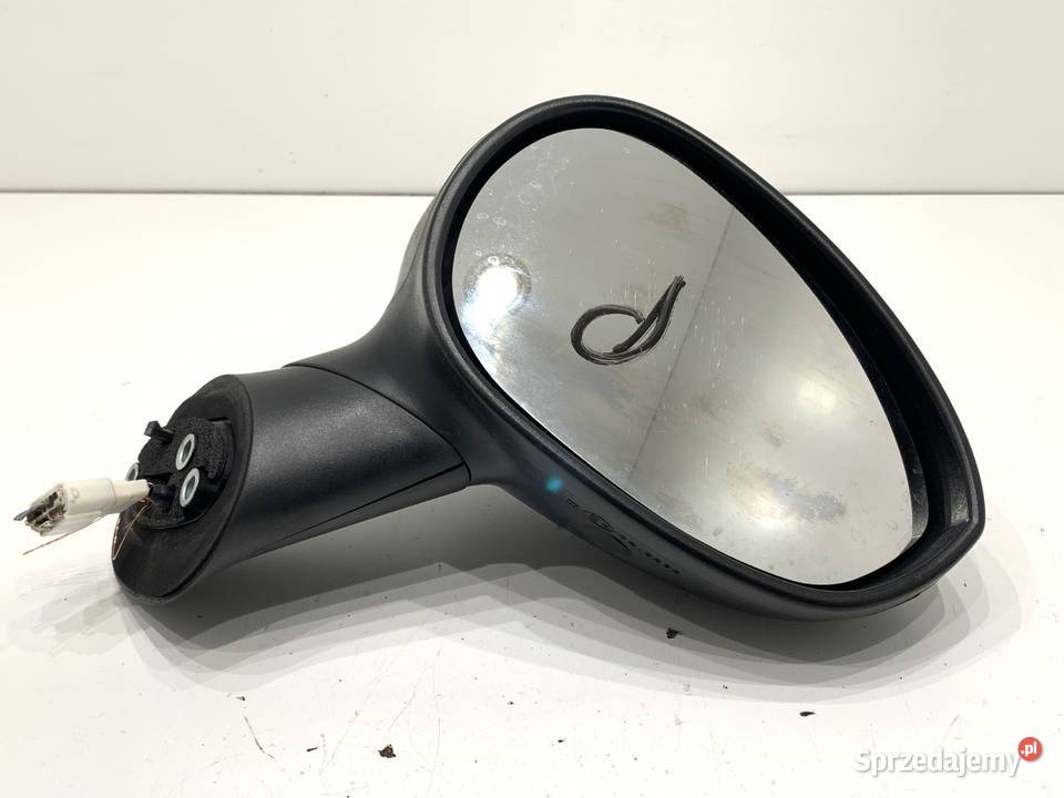LUSTERKO PRAWY FIAT 500 Hatchback SREBRNY osobowe Lusterka zewnętrzne