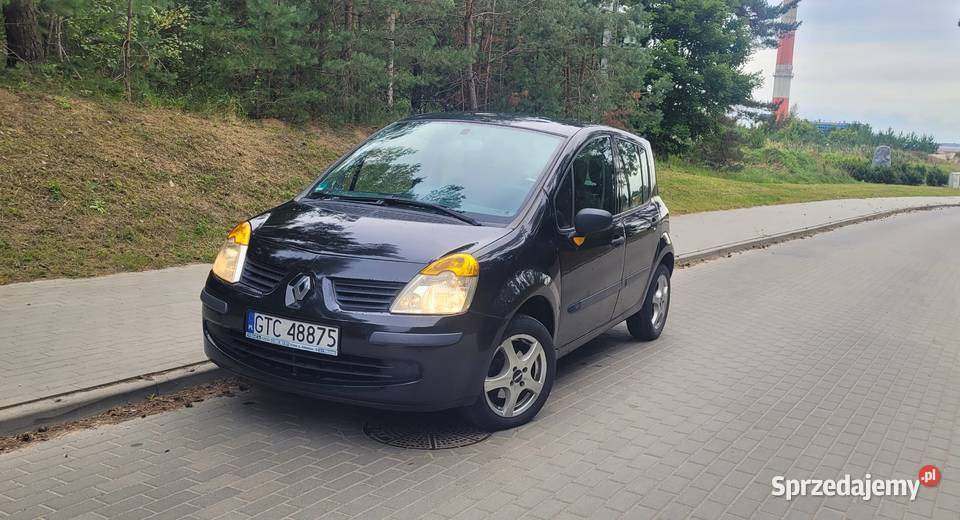 Renault Modus 12 benz klima zadbany Tczew