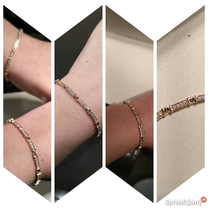 Rzymianki długie złote sandały bransoletka śląskie Rybnik