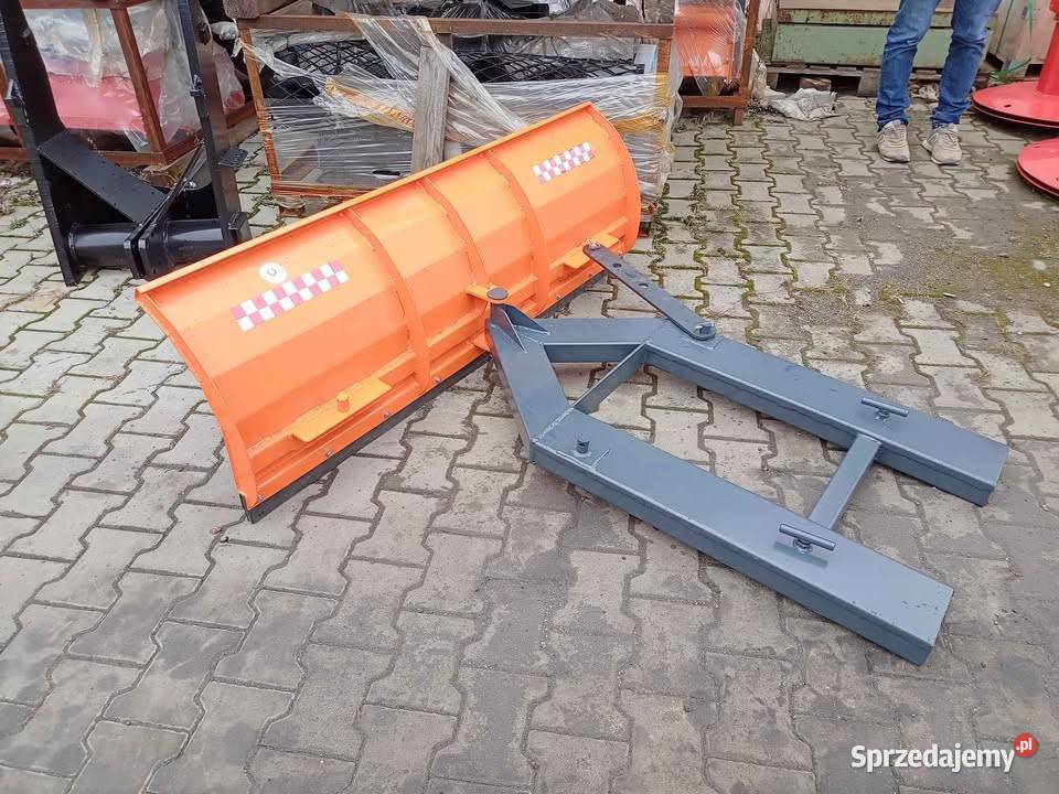 Pług do śniegu na wózek widłowy 15m Rabka-Zdrój