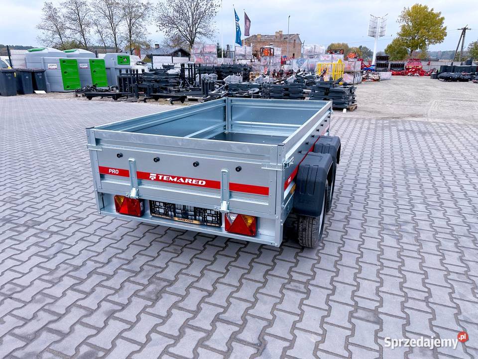 Przyczepka Samochodowa TEMARED PRO 23122 Burtowe i plandeki Wrocław sprzedam