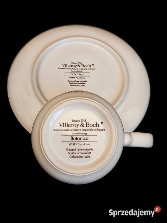 Zestaw kawowy Villeroy Boch Botanica sprzedam