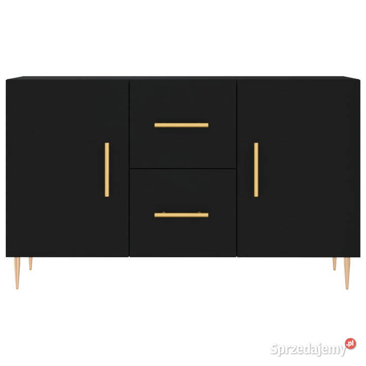 Komoda czarna 100x36x60 materiał drewnopochodny Warszawa