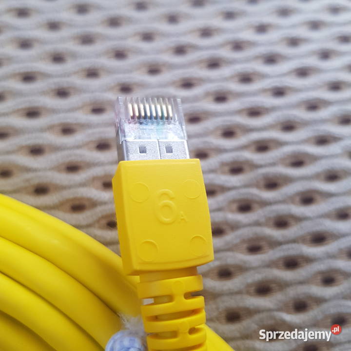 Kabel Krosowy LAN DATWYLER kat6a flex 4P Zolty Lublin