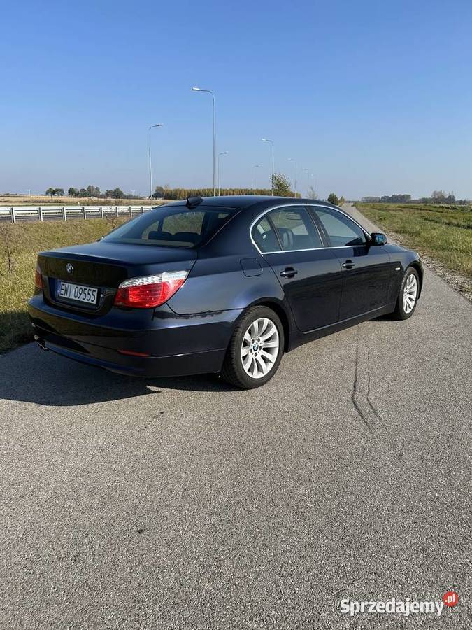 BMW E60 525i łódzkie Wieluń