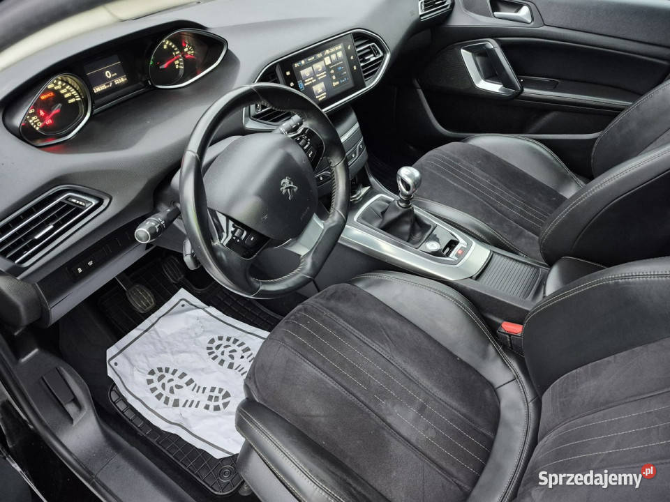 Peugeot 308 16 hdi full led kamera alcantara nieuszkodzony Drelów