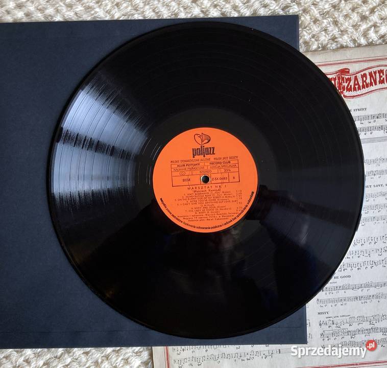 Wojciech Kamiński Warsztat 1 Klub Płytowy PSJ 1 płyta Szczecin