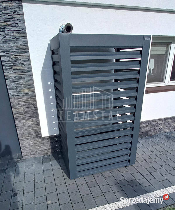 Osłona pompy ciepła 90x50x180 antracyt TS577 Ogrzewanie Rawa Mazowiecka