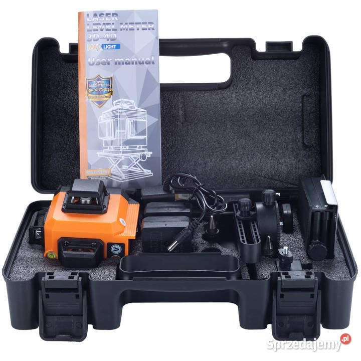 Poziomica Laserowa Rosfix Orange Tiger 16 Linii małopolskie