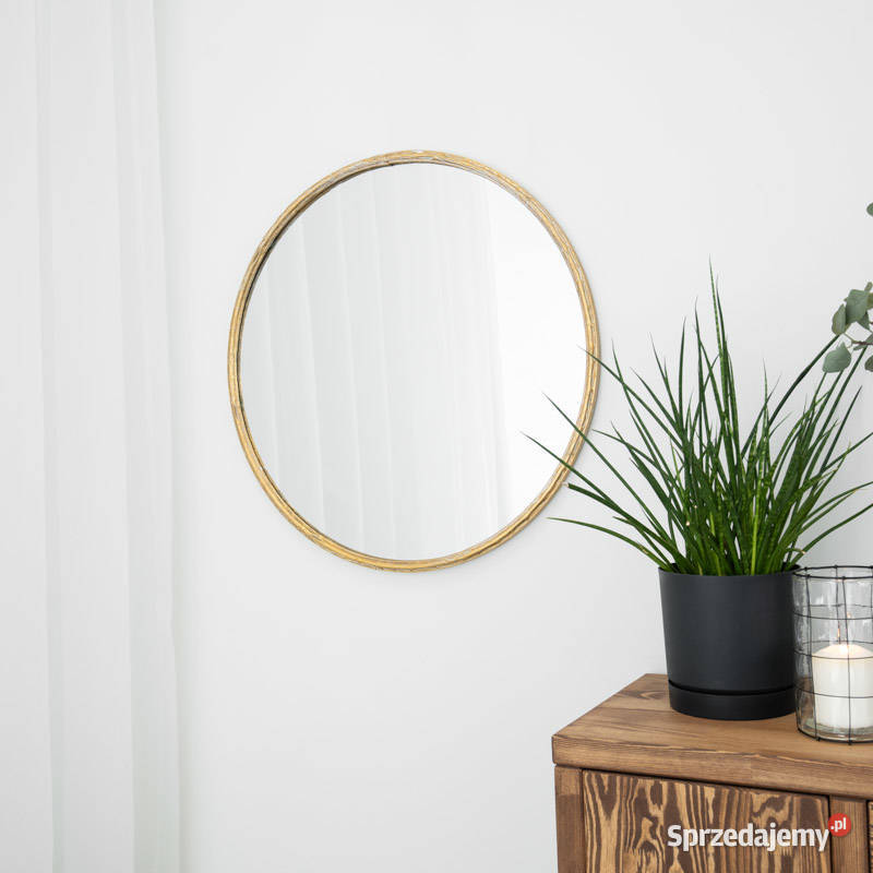 Lustro wiszące okrągłe RING Chmielnik