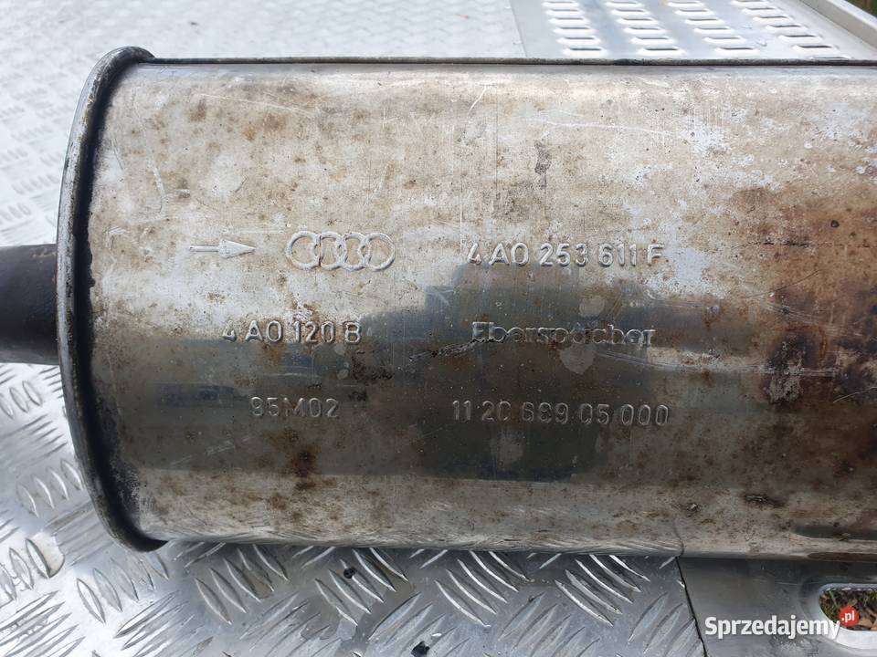 Tłumik końcowy oe vw audi
