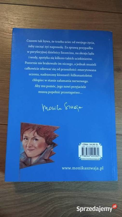 Anioł w kapeluszu Monika Szwaja książka Łódź sprzedam