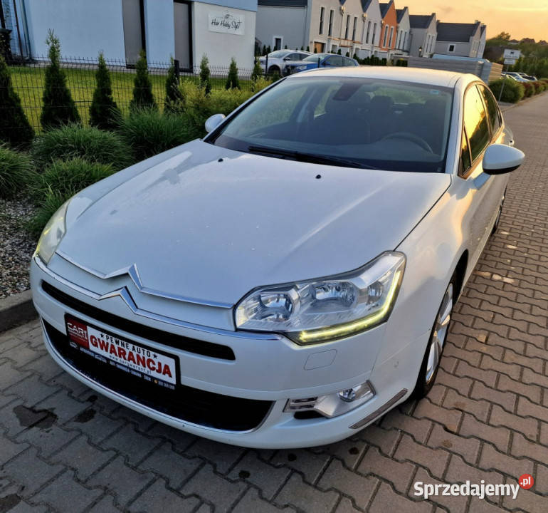 Citroen C5 112011 140 BiałaPerła Rata550 III Sedan / Limuzyna Śrem