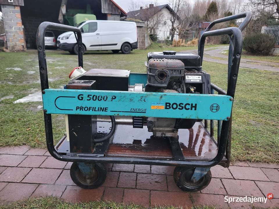 Agregat prądotwórczy Bosch g5000 podkarpackie Pilzno sprzedam