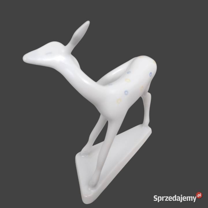 Look Sarna jelonek Imre Schrammel Aquincum Porcelana i szkło Bronisze