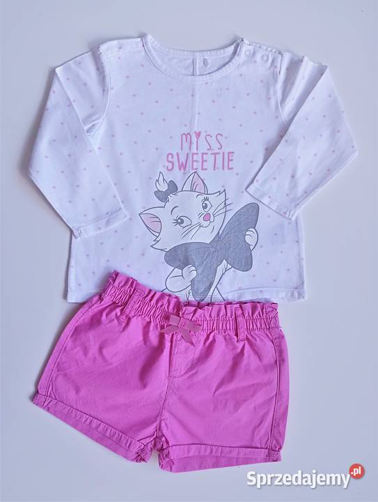 Komplet lato spodenki bluzka Cool Club Disney śląskie Katowice