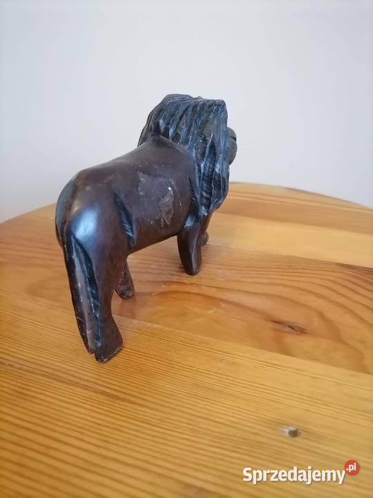 Figurka Lew Rękodzieło Wałbrzych