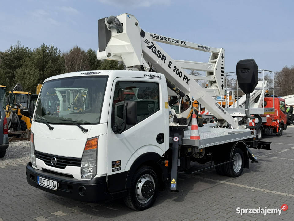 Nissan Cabstar Zwyżka Podnośnik Koszowy GSR E200 Widełki