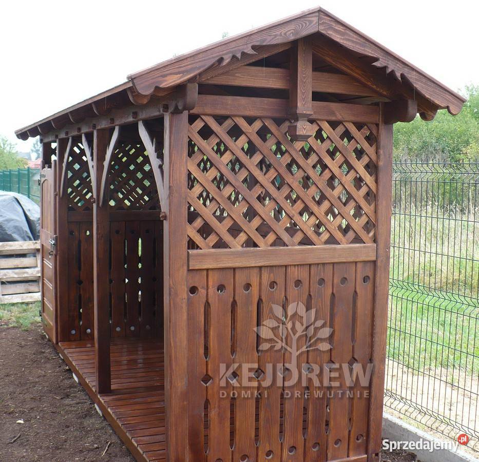 Składzik na drewno wiata zadaszenie na opał Piła Pierwsza sprzedam