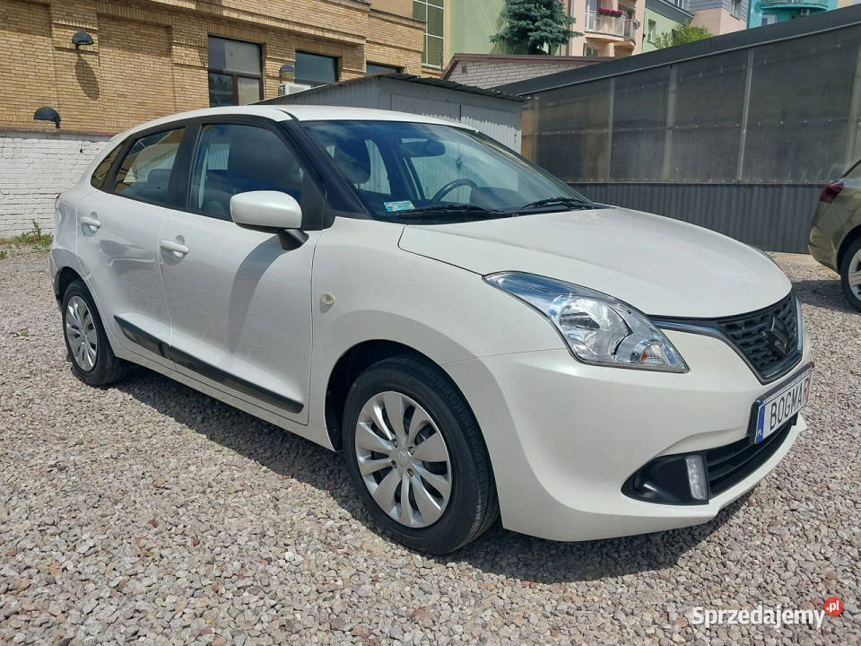 Suzuki Baleno Biała Perła SALON pierwszy wł 54 isofix Baleno mazowieckie Warszawa