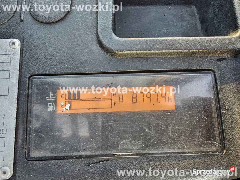 Wózek Widłowy TOYOTA 8FDJF35 Pełna kabina TOYOTA regulowane widły Wadowice
