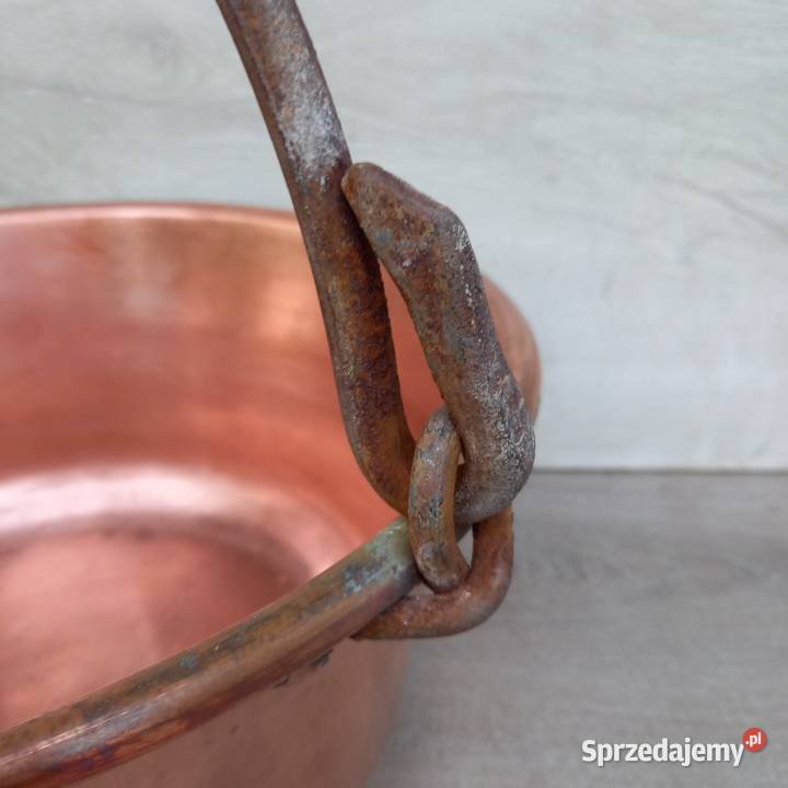 Miedziany kocioł miedziany kociołek poj 12 mazowieckie Warszawa sprzedam